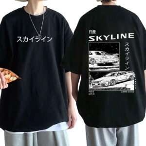 Camiseta de Algodão Masculina - Skyline