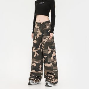 Calça Cargo Camuflada Feminina