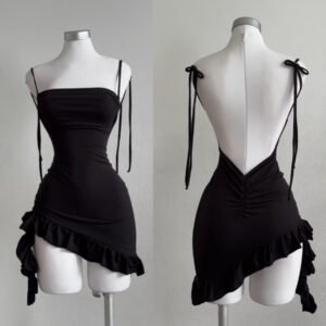Vestido Feminino -> black sky