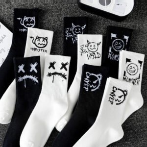 Meia Cano Médio Streetwear