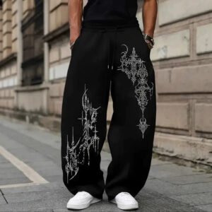 Calça Wide Leg Fleece
