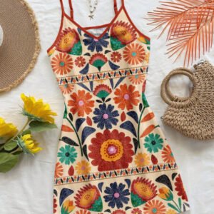 Vestido Floral Boho